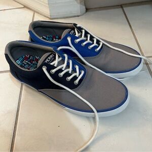 Sperry Men's Blue and Gray Sneakers